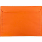 JAM Paper - Enveloppes Colourées pour catalogue de livrets 9 x 12 - Orange recyclé - paquet de 500-Enveloppe orange