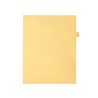Mark Maker – Onglets séparateurs juridiques beiges, 1/26 onglets, format lettre, sans trous, lettre G, 25/paquet-Onglets séparateurs beiges, 1/26 onglets