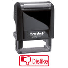 Trodat - Timbre auto-encreur Printy 4911, « Dislike », encre rouge-Timbre auto-encreur avec le mot « Dislike » en encre rouge