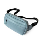 Nicci - Sac banane avec sangle web - Poudre bleue-Bleu - Polyuréthane