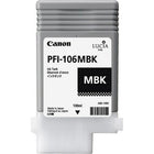 Canon – Réservoir d'encre noir mat PFI-106 (130 ml) pour IPF6300 / 6300S /6400 / 6400S / 6400SE / 6450-Noir