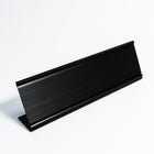 Futech Plaque signalétique de comptoir APS032B, noir, 2 / paquet-Taille de l’encart Taille: papier standard 
(Veuillez couper le papier en fonction du format d'insertion des plaques signalétiques)