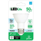 Globe – Ampoule DEL à vie 6W, PAR 20 (31864)-7W eq. 50W