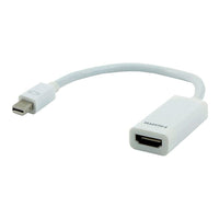 Staples - Adaptateur Mini DisplayPort à HDMI, 6 po, blanc-Connecte une source munie d'un Mini DisplayPort à tout dispositif au moyen d'un câble HDMI