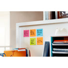 Post-it - Assortiment de feuillets et languettes adhésives, couleurs vives, tailles assorties, paquet de 14-Les Feuillets super collants Post-it collent et recollent pour que vos idées ne passent pas inaperçues