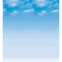 Pacon - Rouleau kraft Fadeless, image de nuage 48 po x 50 pi-Taille : 48 larg. x 50 long. (po)
