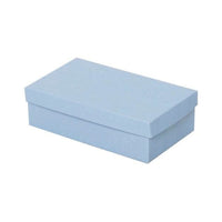 Jam Paper - Coffret à bijoux deux pièces - 3 1/2 po x 6 po x 1 3/4 po - Bleu bébé - Paquet de 100-Couleur : Bleu ciel