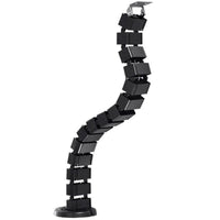 Anthrodesk - Spine de gestion des câbles-Racette de protecteur de fil avec une hauteur réglable
