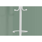 Monarch Specialties - 2164 Patere - Metal Blanc-Ideal pour votre petite maison, appartement, condo ou dortoir ; le cintre s'integre parfaitement dans l'entree, le bureau ou le vestiaire