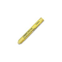 Dixon Crayon gras, jaune-Durent jusqu’à 10 fois plus longtemps que les crayons de cire moulée ou les craies