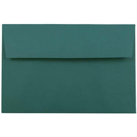 JAM Paper Enveloppes A9 simples, bleu sarcelle, 250/paquet-Enveloppes simples bleu sarcelle foncé