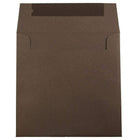 JAM Paper Enveloppes carrées de 7,5 x 7,5 po, brun chocolat, 1000/paquet (227912749b)-Enveloppes en papier brun