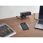 Humanscale - NeatHub Noir-La technologie Smart Power Distribution equilibre la distribution d'energie pour eviter les surcharges et les courts-circuits.