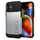 Spigen Slim Armor pour iPhone 12 mini - Argent Satiné-Pour iPhone 12 mini
