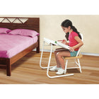 Tablemate® - Table personnelle II TM2, blanc-Se plie à plat pour faciliter le rangement