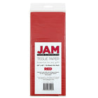JAM PaperMD – Papier de soie, rouge, 10 paquets de 10 (1152356g)-Rouge