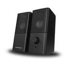 Speedex ES501 Multimedia, 6W Stereo, USB Powered, PC Speaker - Black-2.0 canaux et 200 Hz - 16 KHz