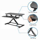 Ezywork - 32 po  de large 41B Convertisseur de bureau assis-debout-Capacité de poids : 33 lb