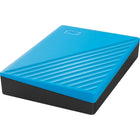 Western Digital - Disque dur portable My Passport 4 To USB 3.0 - Bleu-Slim design