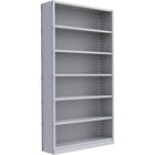 Metalware – Étagère enclenchable RK305, 7 tablettes, 48 x 18 x 88 po, gris pâle-Système de tablettes ajustables offrant un espace de rangement solide, mais économique qui convient à vos besoins