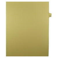 Mark Maker – Onglets séparateurs juridiques beiges, 1/25 onglets, format lettre, sans trous, numéro 106, 25/paquet-Onglets séparateurs beiges, 1/25 onglets