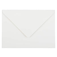 JAM Paper Enveloppes livret Strathmore cartonnées avec fermeture gommée, 5 1/4 x 7 1/4 po, blanc brillant, 1000/pqt-Blanc brillant