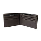 Club Rochelier - Portefeuille fin pour homme avec poche zippée - Marron-1 Poche À Fente