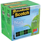 Ruban adhésif Magic à base de plantes Scotch, 19 mm x 22,8 m, paquet de 2-Fait d’adhésif à 65 % d’origine végétale