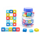 Educational Insights - Nombre BubbleBrix-Le plaisir de Fidget rencontre l'apprentissage précoce ! Appuyez sur un bloc de nombres, sentez-le apparaître, dites son nom, puis connectez-le à d'autres blocs de nombres et de symboles pour créer des phrases de nombre simples