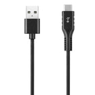 Blu Element – Câble de chargement/synchronisation USB-C tressé, 6 pi, noir (B6TCBK)-Câble de 6 pieds, parfait pour répondre à tous vos besoins quotidiens