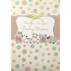 Rosedale – Cartes de souhaits et enveloppes « For You On Your Baby Shower », 5 1/2 x 8 po, 12/paquet (15500)-Imprimées sur papier cartonné non couché de haute qualité