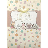 Rosedale – Cartes de souhaits et enveloppes « For You On Your Baby Shower », 5 1/2 x 8 po, 12/paquet (15500)-Imprimées sur papier cartonné non couché de haute qualité