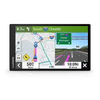 Garmin - DriveSmart 76 MT Navigateur GPS avec écran 7 po et alertes trafic - Noir-L'écran de navigation haute résolution de 7 po (1024 x 600 pixels) comprend des mises à jour cartographiques de l'Amérique du Nord