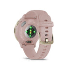 Garmin - Venu 3S - 41mm Lunette en acier inoxydable Soft Gold avec boîtier et bracelet en silicone rose poudré-Choisissez votre façon de vous entraîner avec des entraînements animés de force, de cardio, de HIIT, de yoga ou de Pilates, ou créez vos propres entraînements avec notre bibliothèque d'exercices et envoyez-les sur votre montre. Bénéficiez même de plans d'entraînement de course à pied Garmin Coach gratuits pour des distances de 5 km, 10 km ou semi-marathon