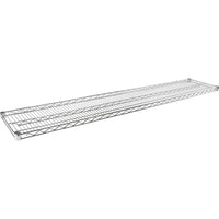 Tablettes en treillis pour étagères en treillis chromaté, RL609, 3/pqt-Dimensions : 14 prof. x 60 larg.