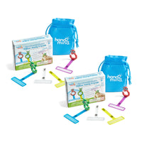 Hand2Mind - FingerFocus® Highlighter Follow-Along Friends, 2 ensembles-Suivez facilement le texte et les images.