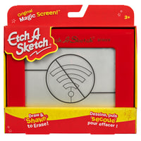 Etch A Sketch - Classic jouet de dessin avec écran magique - Rouge-Écran magique d'origine : Etch A Sketch est une excellente solution alternative à l'écran : pas de charge, de batterie ni de Wi-Fi nécessaires. Tournez les boutons et les lignes apparaîtront comme par magie à l'écran. Déconnectez-vous avec l'écran magique classique.