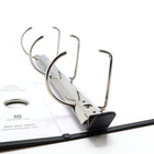 Bindertek - Cartables de première qualité à 3 anneaux - 3 po - noir avocat-11,65 haut. x 11,25 larg. x 3 prof. (po)