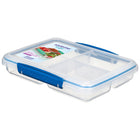 Sistema – Contenant Multi Split To Go, 820 ml, couleurs variées-Empilable et lavable dans le panier supérieur du lave-vaisselle