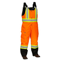 Combinaison de sécurité hivernale Forcefield Hi Vis - petite - orange-Le ruban rétroréfléchissant en configuration fluorescente contrastée de 4" est conforme à la norme CSA Z96-15, classe 2, niveau 2