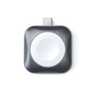 Satechi - Station de chargement magnétique USB-C de pour Apple Watch - Gris sidéral-Conçu pour Apple Watch