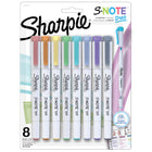Sharpie - Surligneurs S-Note double pointe - couleurs variees - 8/paq.-Coul. variees
