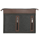 Housse pour ordinateur portable compatible avec de 10 à 12 po Housse pour ordinateur portable, Marron-Convient aux ordinateurs portables et tablettes jusqu'à 12 pouces