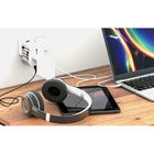 SKROSS - Adaptateur de Voyage Monde MUV USB (AC) - Blanc-Charge maximale : 7 A Convient aux équipements avec prises mises à la terre et non mises à la terre (2 et 3 pôles)