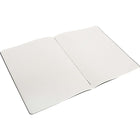 Moleskine - Cahiers personnels Cahier Kraft, format très grand, réglés, noirs, 7 1/2 x 10 po, Paquet de 3-Pochette intérieure expansible