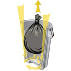 BRUTE Identity â€“ Contenants de 44 gallons, jaune-Capacité en gallons américains : 44 gal.