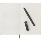 Moleskine - Ensemble de Smart Notebook à couverture rigide et Smart Pen 3 - Grand - Ligné - Noir-Couverture rigide noire