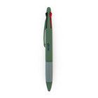 General Supply Goods + Co - Stylo rétractable 4 couleurs - Vert mat -Plastique 4-en-1