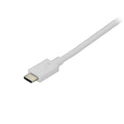 StarTech ® Adaptateur USB-C à DisplayPort, 4K @ 60 Hz, 6 pi, blanc (CDP2DPMM6W)-Qualité d'image remarquable avec prise en charge des résolutions vidéo jusqu'à 4K @60 Hz