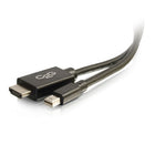 C2G - Câble adaptateur Mini Displayport mâle vers Hd mâle, noir, 10 pi (54422)-Transporte un signal audio/vidéo numérique